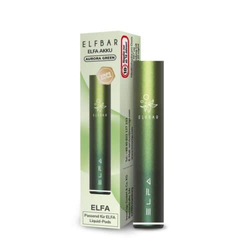  ELFBAR ELFA Pod Kit 500 mAh Akku – Aurora Green