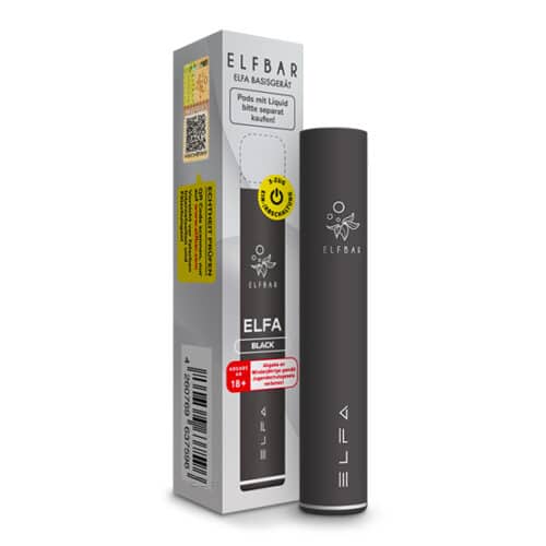  ELFBAR ELFA Pod Kit 500 mAh Akku – Black