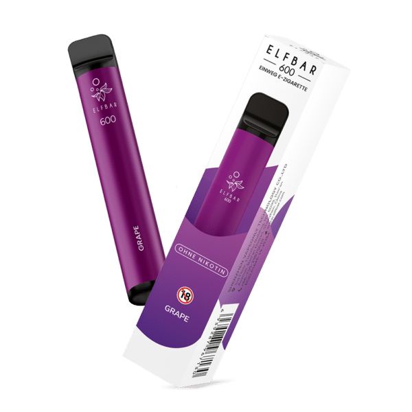 ELFBAR 600 Grape Nikotinfrei