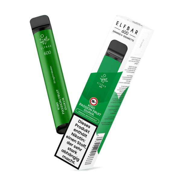 ELFBAR 600 Kiwi Passion Fruit Guava 20mg Nikotin