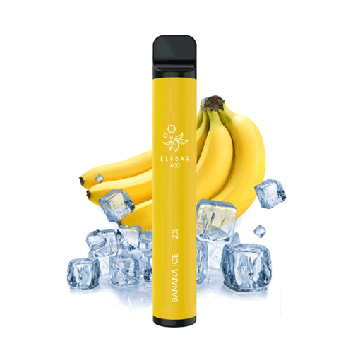  ELFBAR 600 Banana Ice 20mg Nikotin