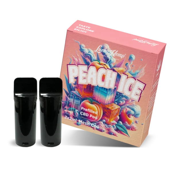 CBD Pods Peach Ice - 2er Pack