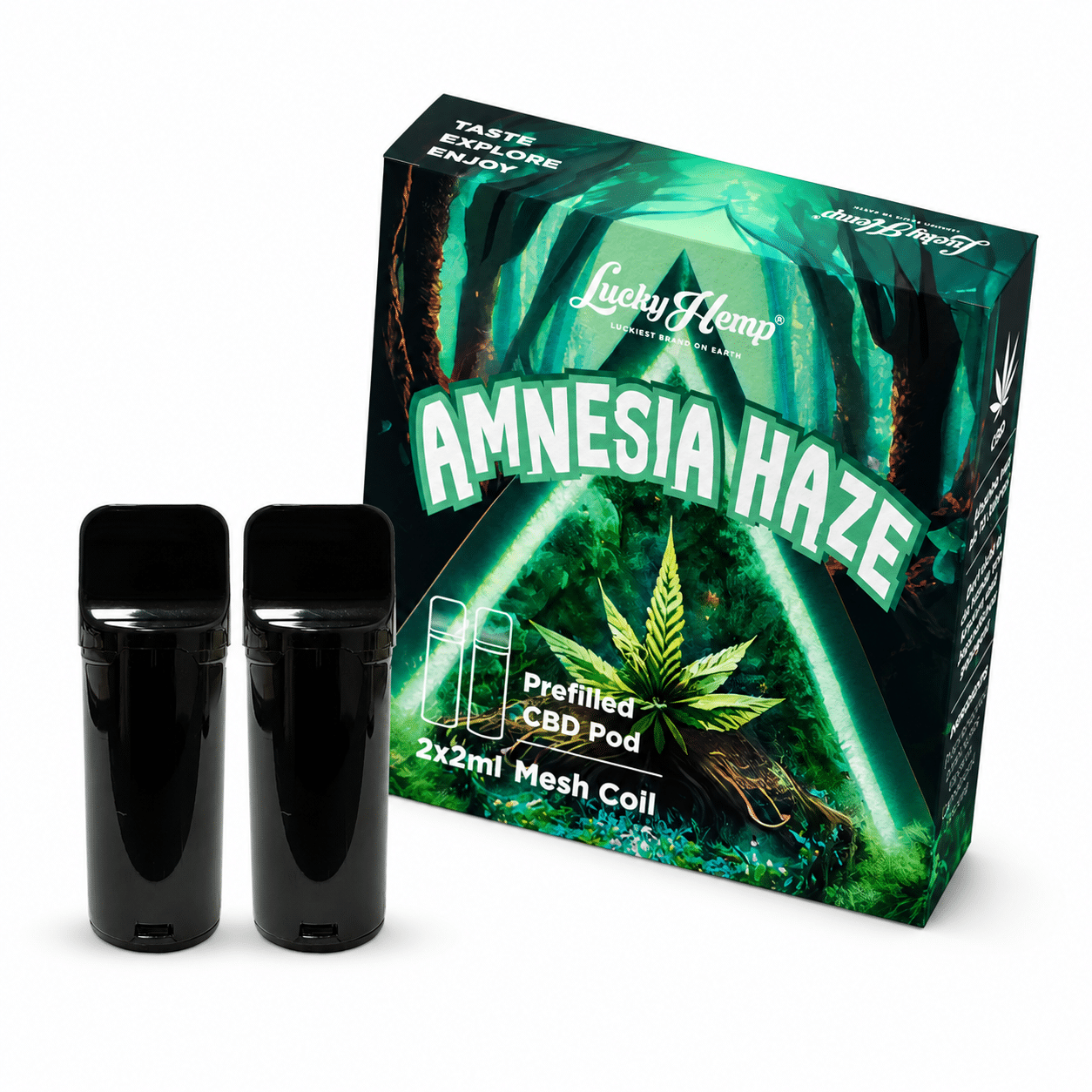 CBD Pods Amnesia Haze - 2er Pack â Bild 2