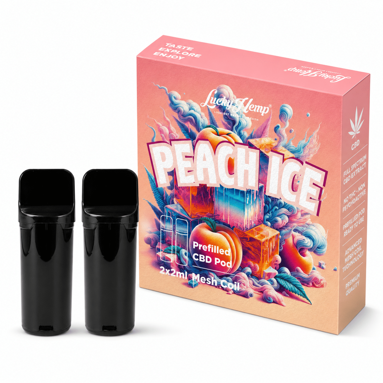 CBD Pods Peach Ice - 2er Pack – Bild 2