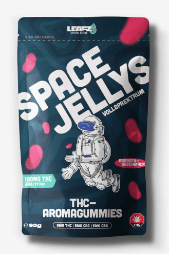 THC Space Jellys Vollspektrum | 100mg THC | 20 Stk.