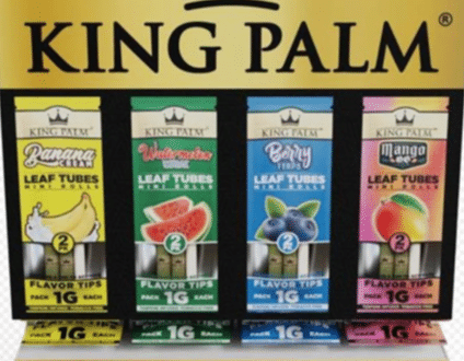 King Palm Leaf Tubes Mini Rolls