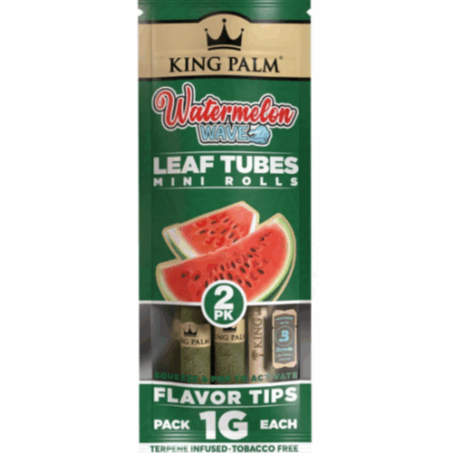 King Palm Leaf Tubes Mini Rolls - Wassermelone