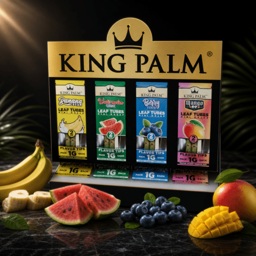 King Palm Leaf Tubes Mini Rolls