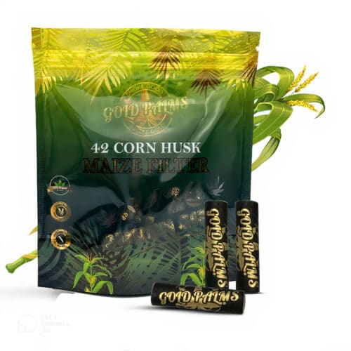 Gold Palms – 42x Corn Husk Maize Filter