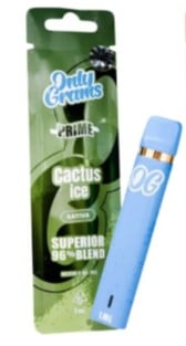 OnlyGrams Prime Superior 96% Vape - Cactus Ice (Sativa)