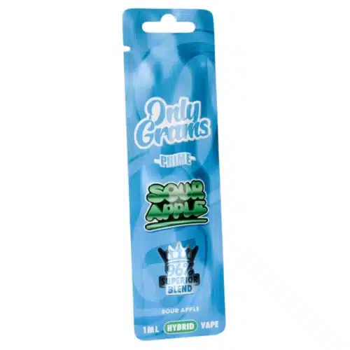 OnlyGrams Prime US Line – Superior Blend Vape - Sour Apple (Hybrid)