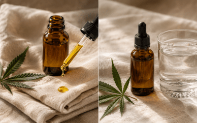 CBD Öl unter die Zunge oder schlucken? Der Vergleich