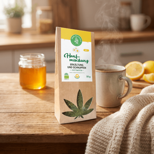 Hanf Gesundheit Hanftee Erkältung und Schnupfen 50 g