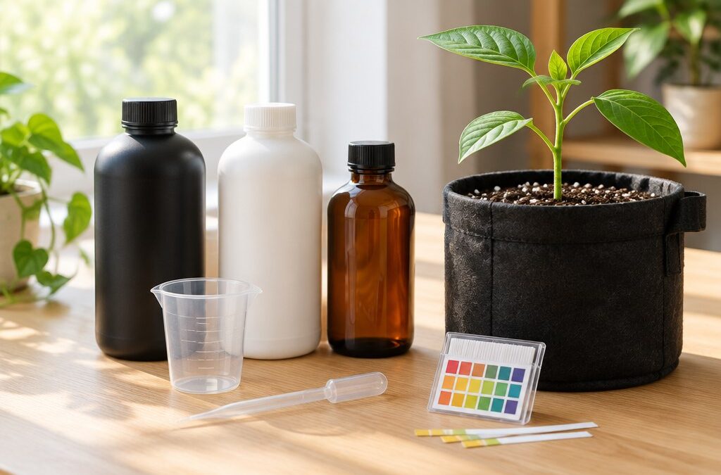 Dünger und pH-Test für den ersten Grow