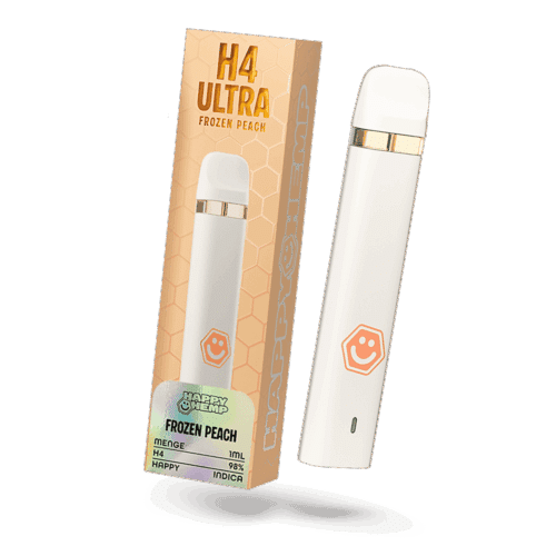 Happy Hemp H4 Ultra Vape Frozen Peach