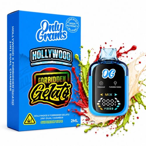 OnlyGrams Dual Chamber Vape Hollywood x Forbidden Gelato